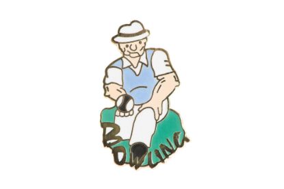 Picture of Comic Gent Lapel Badge